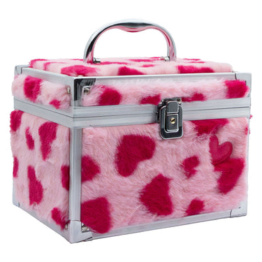 Create it! - make-up case fluffy hartjes