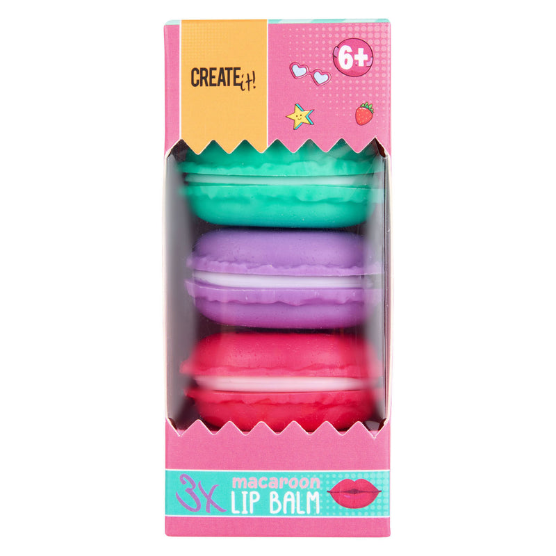 Load image into Gallery viewer, Create it! candy lippenbalsem macaron box, 3st.
