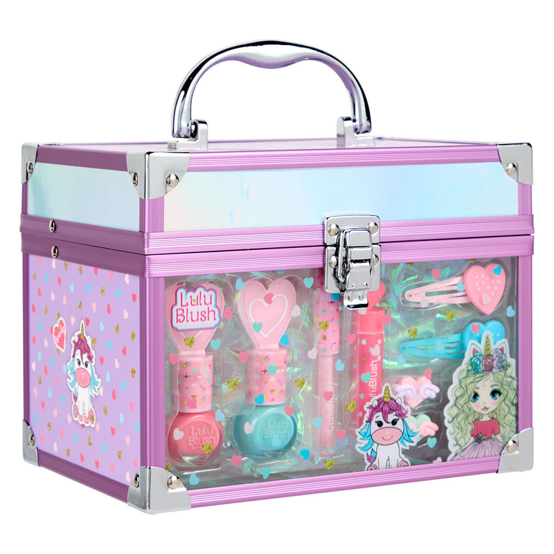 Load image into Gallery viewer, Canenco lulu blush make-up koffer transparant
