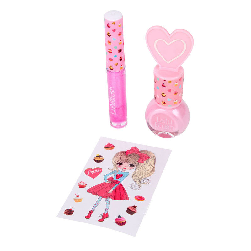 Load image into Gallery viewer, Canenco lulu blush make-up glitter trolley
