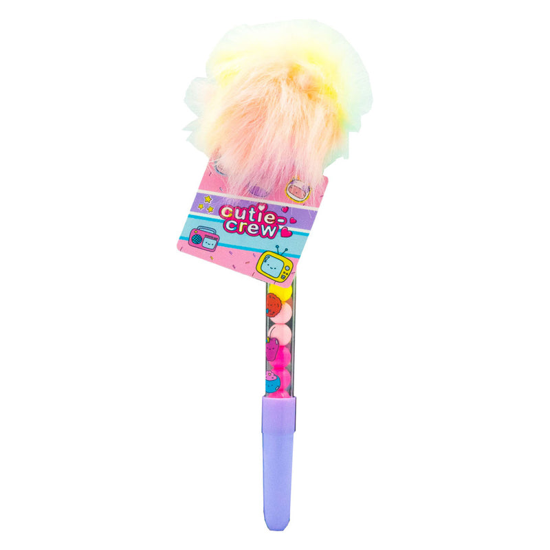 Load image into Gallery viewer, Canenco twisk cutie crew pen kristal fluffy - kleurrijke balpennen display 1 stuk
