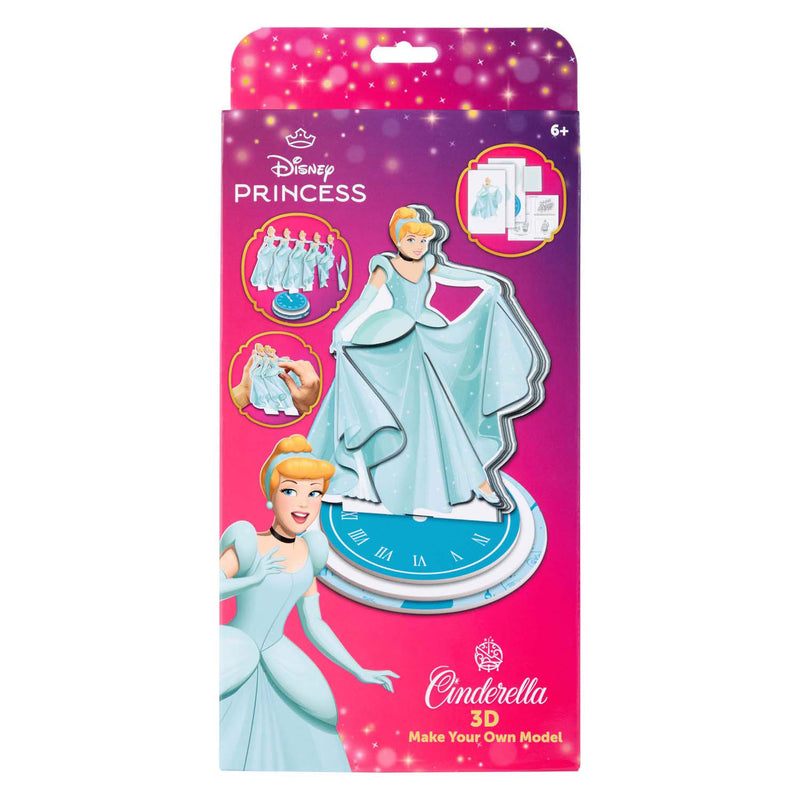 Load image into Gallery viewer, Canenco disney princess cinderella maak je eigen 3d figuur
