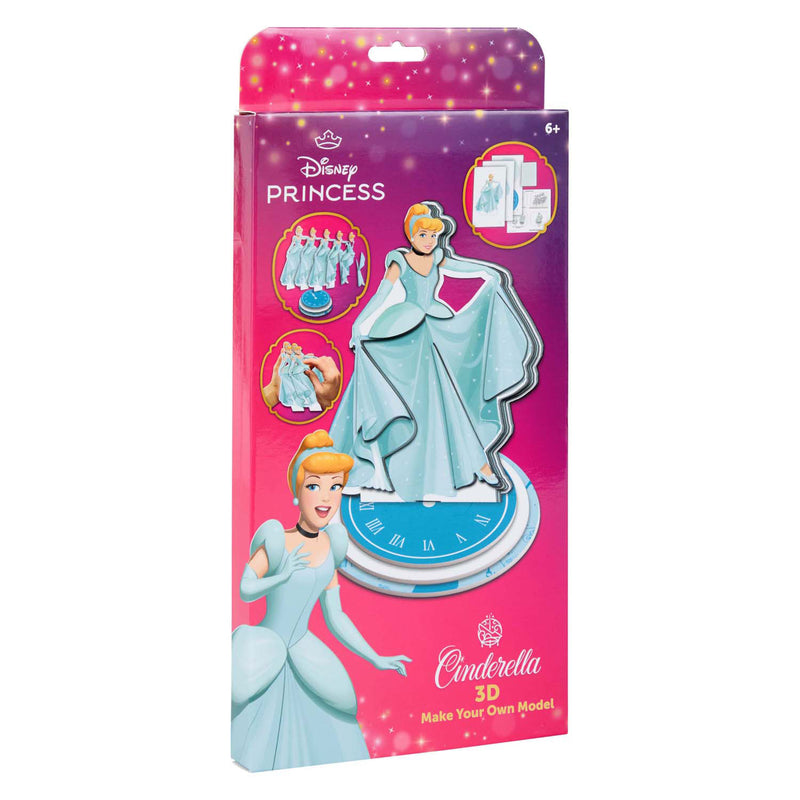 Load image into Gallery viewer, Canenco disney princess cinderella maak je eigen 3d figuur
