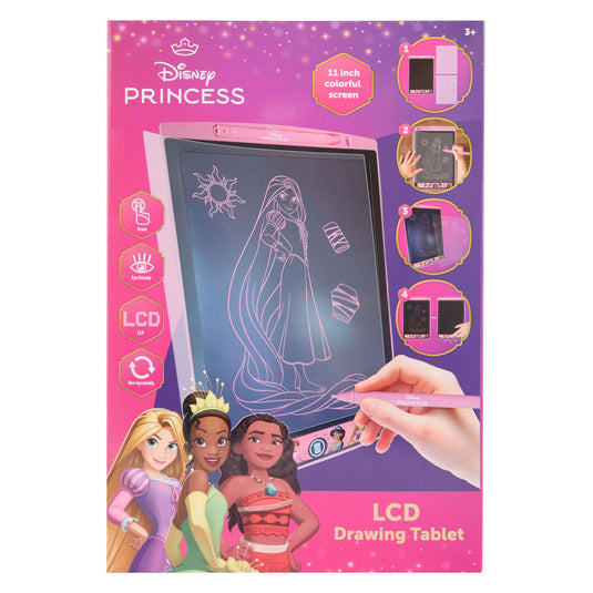 Canenco disney princess lcd tekenbord regenboog
