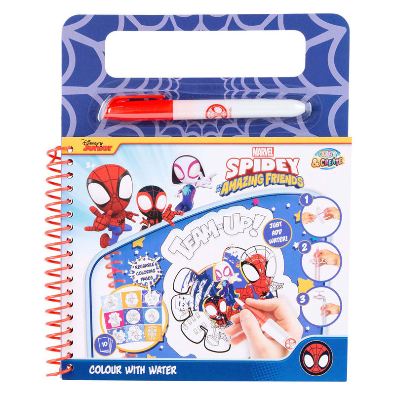 Load image into Gallery viewer, Canenco spidey waterkleurboek
