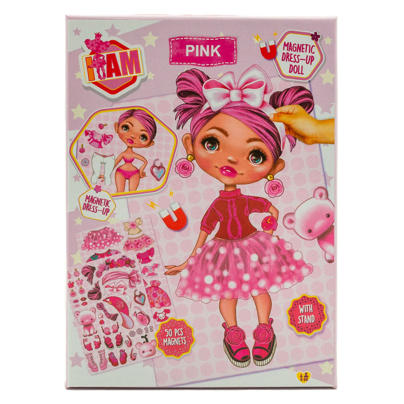 Load image into Gallery viewer, Canenco i am aankleedpop magnetisch pink
