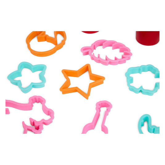 Canenco stitch kleiset met vormen - 6 kleipotjes