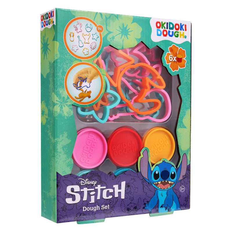 Load image into Gallery viewer, Canenco stitch kleiset met vormen - 6 kleipotjes
