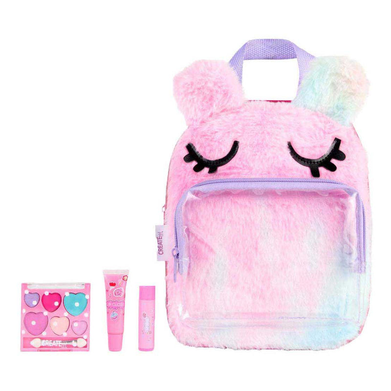Load image into Gallery viewer, Merkloos sans marque create it! make-up set in fluffy rugtas
