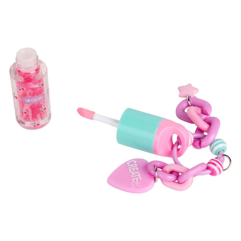 Load image into Gallery viewer, Canenco create it! beauty lipgloss chunky sleutelhanger
