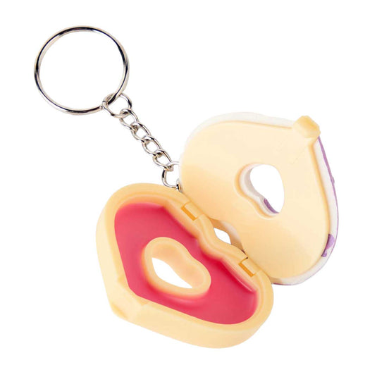 Canenco create it! candy explosion donut lippenbalsem sleutelhanger