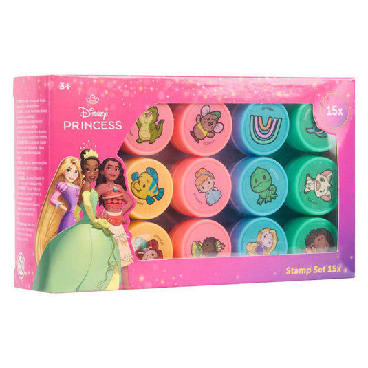 Canenco disney princess stempelset, 15st.