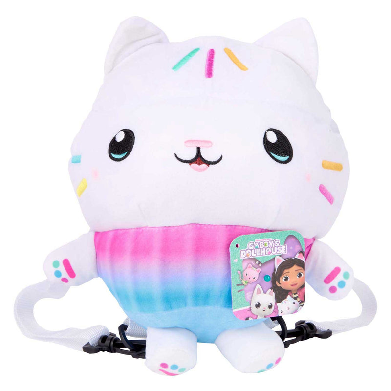 Load image into Gallery viewer, Canenco gabby's poppenhuis rugtas 3d pluche cakey
