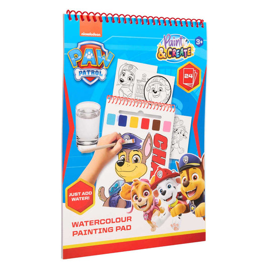 Canenco paw patrol water verfset boek | 6 stuks