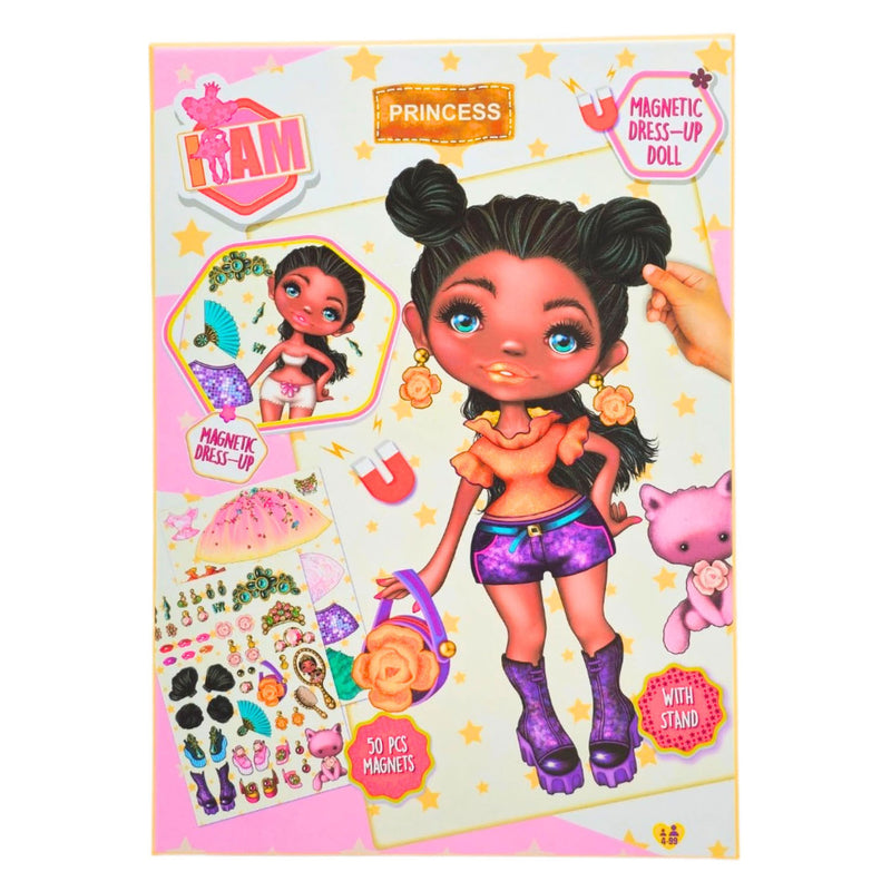 Load image into Gallery viewer, Canenco i am magnetic dress up doll - summer a5
