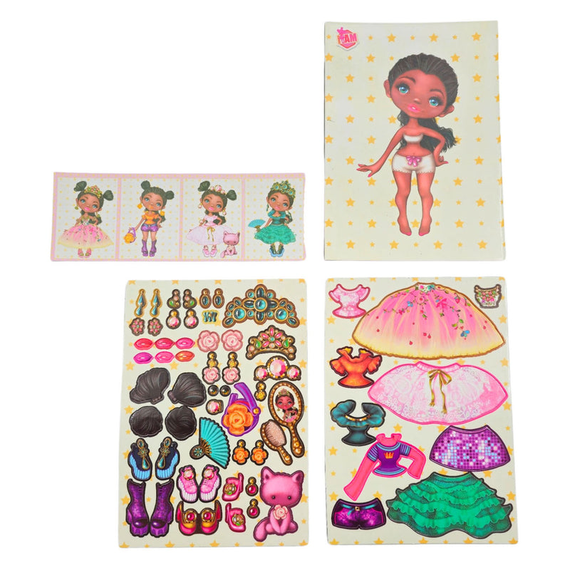 Load image into Gallery viewer, Canenco i am magnetic dress up doll - summer a5
