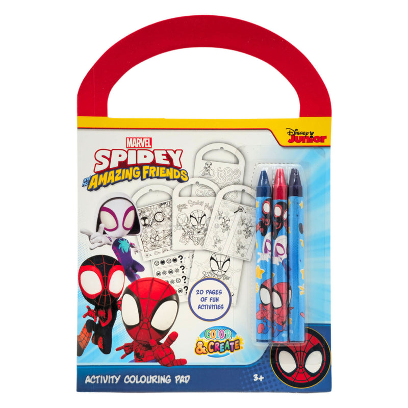 Load image into Gallery viewer, Canenco spidey activiteitenboek - incl. 3 kleurpotloden
