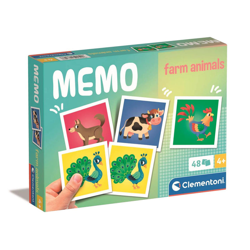 Load image into Gallery viewer, Clementoni memospel boerderijdieren
