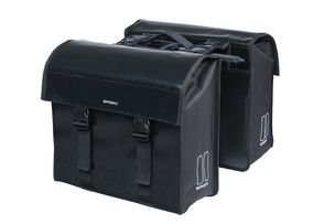 Basil Urban Load - double bicycle bag MIK - 48-53 liters - black