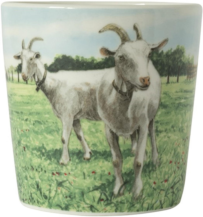 Load image into Gallery viewer, Wiebe van der zee wiebe's farm minimok geit 230ml doos a 6 stuks porselein
