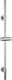 Wenko douchestang basic rvs chroom, lengte 66cm, diameter 19mm, met douchekophouder en 2 wandsteunen - glijstang chroom
