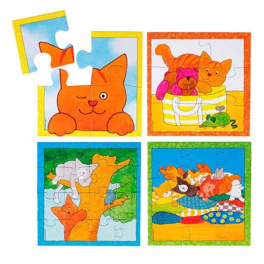 Bambolino dikkie dik puzzel, 4in1