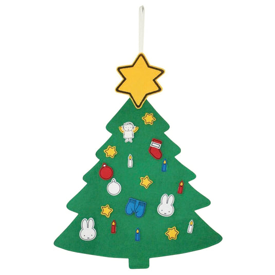 Bambolino nijntje kerstboom vilt, in bewaarkoffer afmeting 75 x 100 cm 20-delig - home deco kerst - vanaf 3 jaar - toys cadeau tip kerst