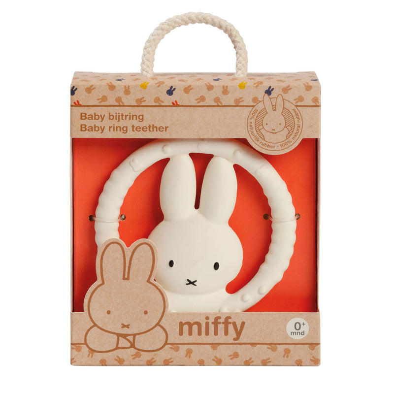 Load image into Gallery viewer, Bambolino nijntje bijtring natuurlijk rubber - kraamcadeau baby - toys
