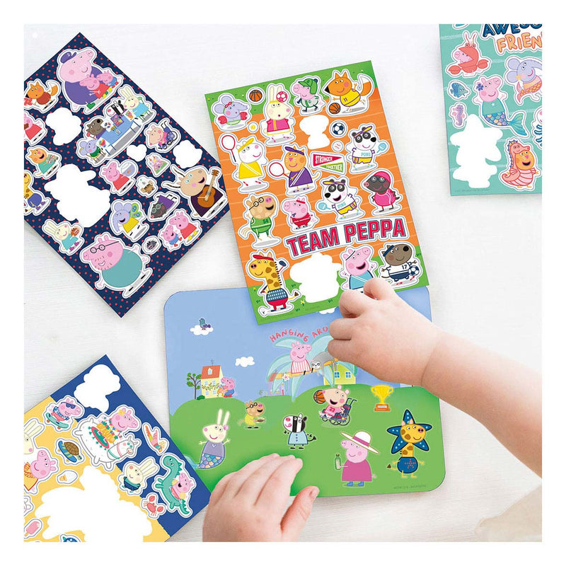 Load image into Gallery viewer, Bambolino toys peppa pig raamstickers
