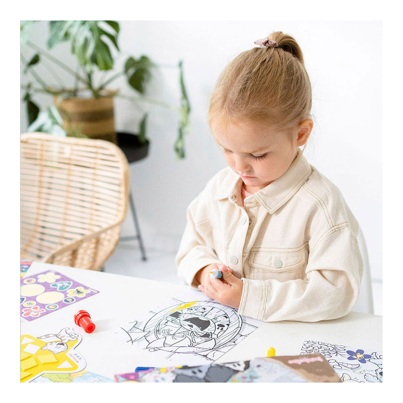 Load image into Gallery viewer, Bambolino woezel pip xl knutselkoffer met knutselbenodigheden, creatief speelgoed jongens en meisjes - junior vanaf 3 jaar - toys - knutselbox knutselpakket cadeau tip
