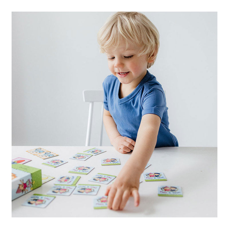 Load image into Gallery viewer, Bambolino fien teun memo spelletje - geheugen spel educatief spelgoed - boerderij - toys - vanaf 3 jaar

