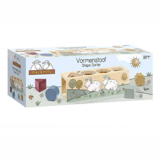 Bambolino toys mike molly houten vormenstoof