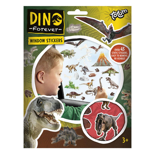 Totum dino forever - raamstickers
