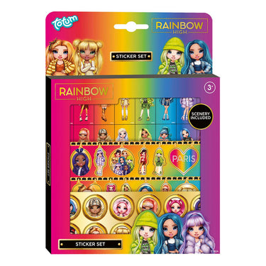 Totum rainbow high - stickerset