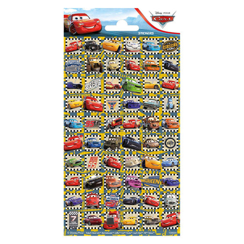Totum stickervel cars