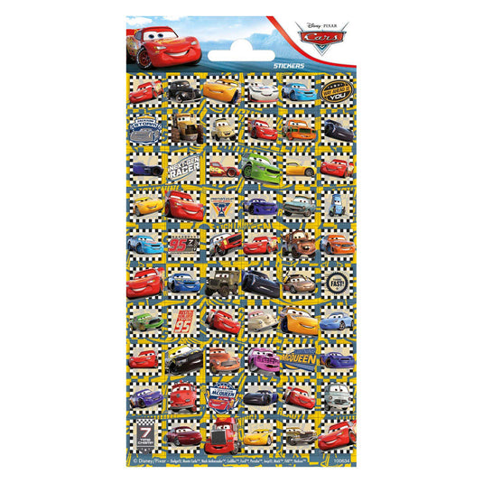 Totum stickervel cars