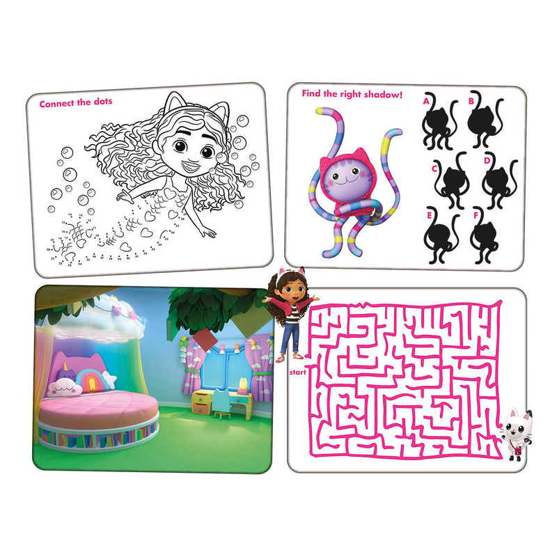 Load image into Gallery viewer, Totum gabby’s poppenhuis super stickerset xl 7 vellen incl. luxe stickers en spelletjes - gabby’s dollhouse speelgoed meisjes en jongens
