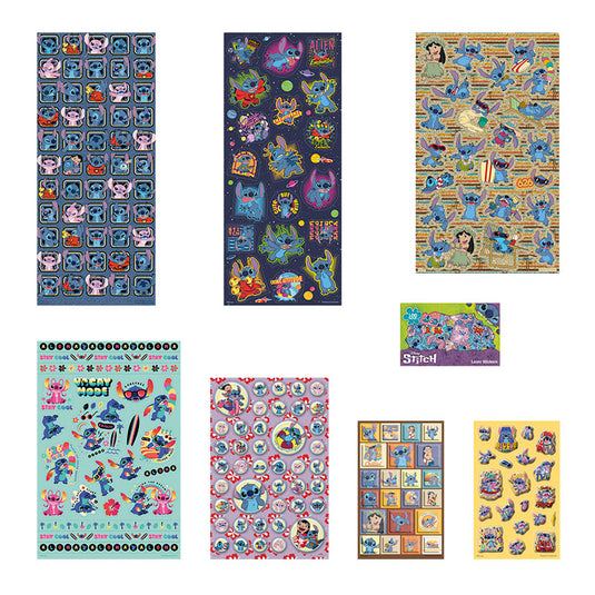 Totum stitch super stickerset 8 blaadjes