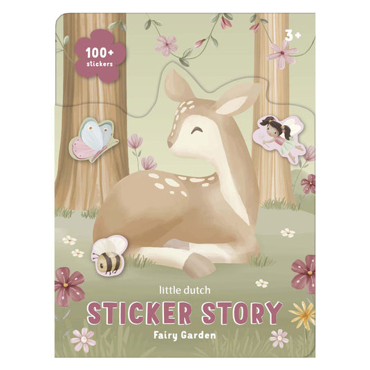 Bambolino toys little dutch stickerset fairy garden