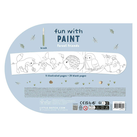 Little dutch verfboek forest friends