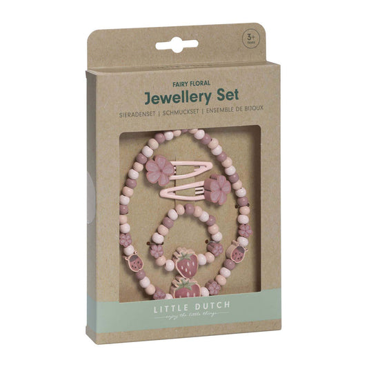 Little dutch houten juwelenset aardbei