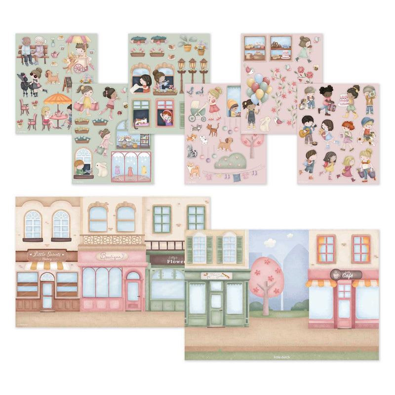 Load image into Gallery viewer, Little dutch stickervellen rosa's winkeltje
