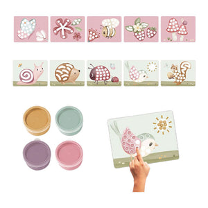 Little dutch vingerverf fairy garden - complete set - cadeautip - creatief speelgoed