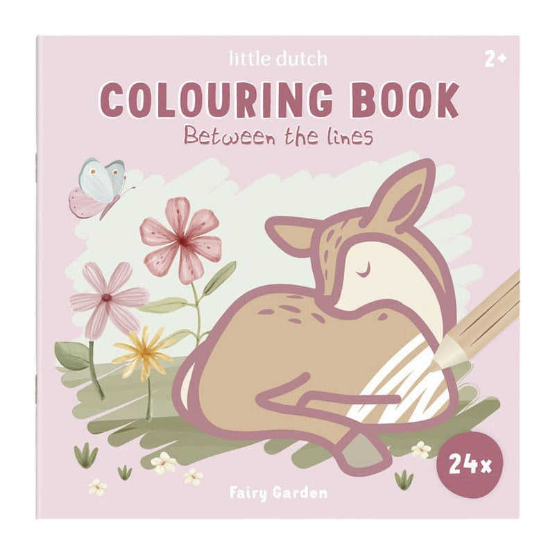 Load image into Gallery viewer, Bambolino toys little dutch kleurboek fairy garden
