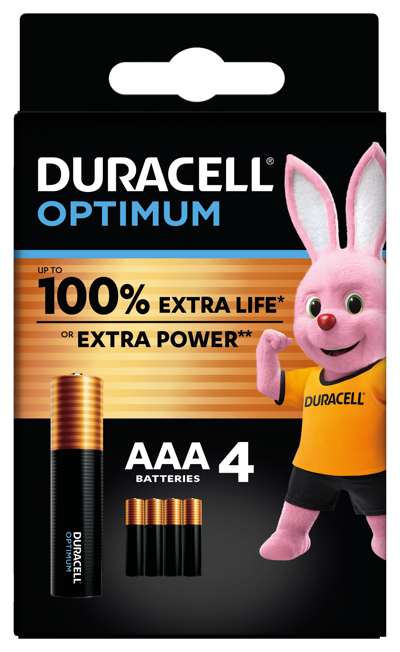 Batterijen duracell optimum aaa