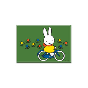 Nijntje magneet fiets groen 8x5,5cm