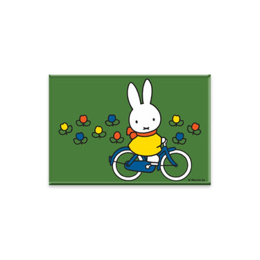 Nijntje magneet fiets groen 8x5,5cm