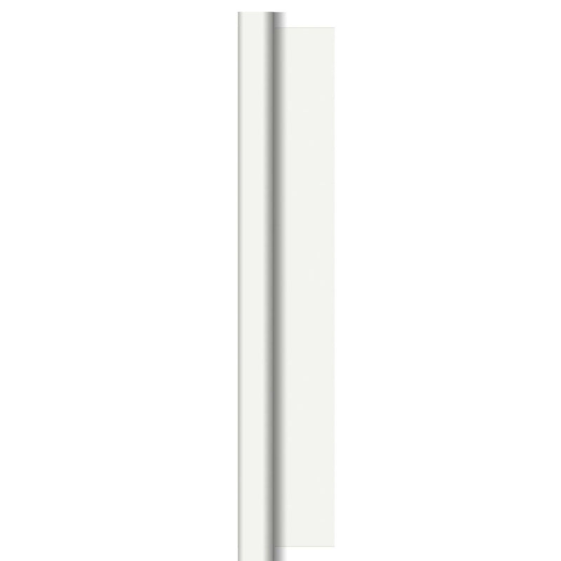 Load image into Gallery viewer, Damast tafelkleed papier 118cmx8m wit
