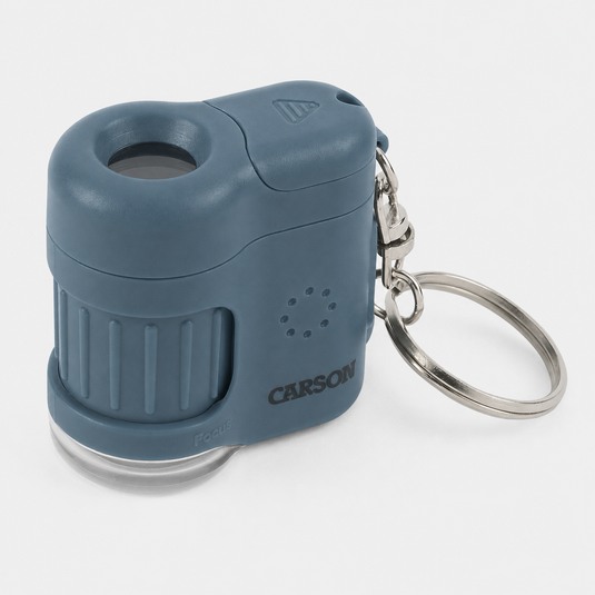 Carson zakmicroscoop micromini 20x blauw