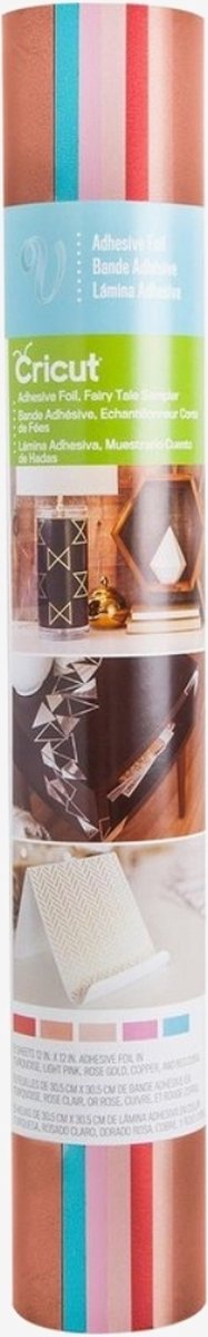 Cricut metallic folie lichtroze, koraal, koper, rose gold, turquoise
